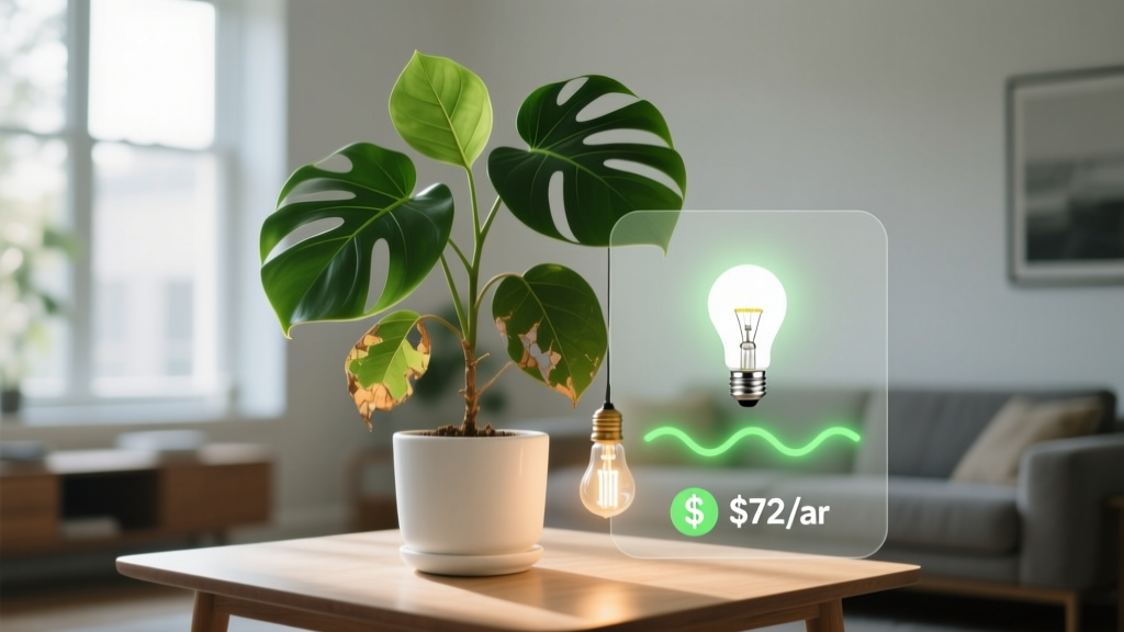 Incandescent vs LED for Indoor Plants: Stop Leaf Drop