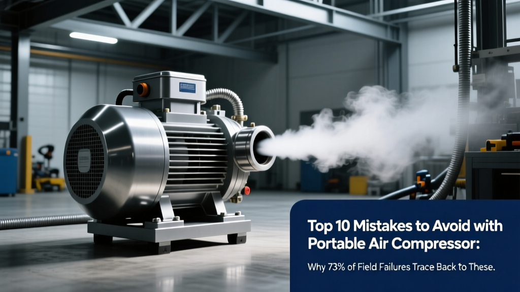 10 Portable Air Compressor Mistakes Costing $12k+ Downtime