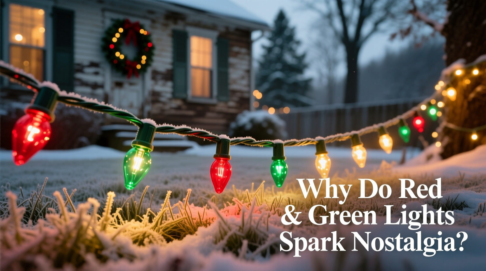 why are certain christmas light colors linked to nostalgia science of memory