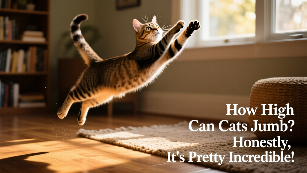How High Can Cats Jump? Honestly, It's Pretty Incredible!