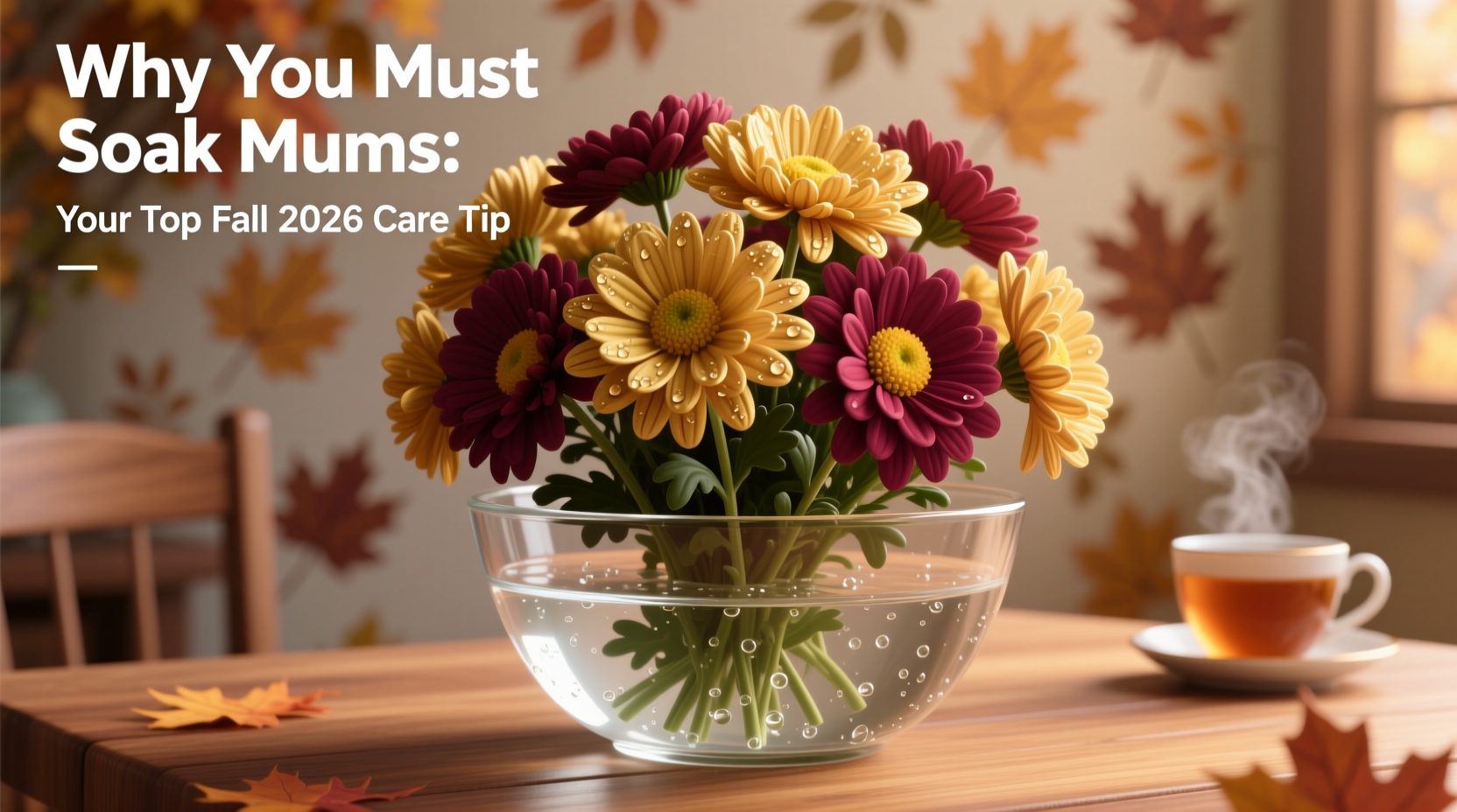 why you must soak mums your top fall 2026 care tip