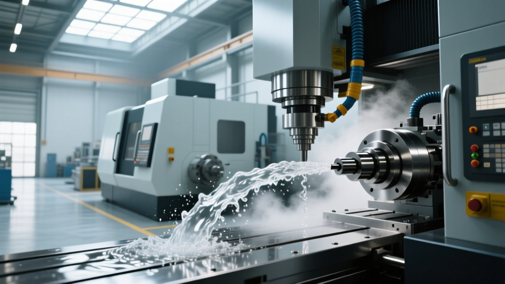 Redefining What Is Machine Tool Efficiency: Flood vs MQL Mist Cooling