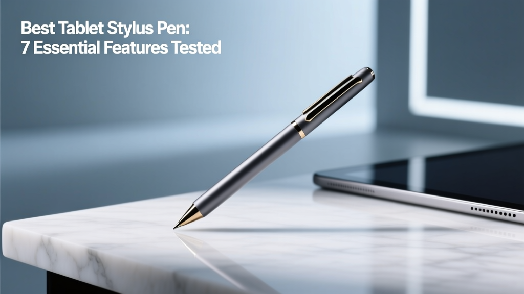 Best Tablet Stylus Pen: 7 Essential Features Tested