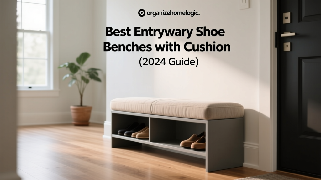 Best Entryway Shoe Benches with Cushion (2024 Guide)