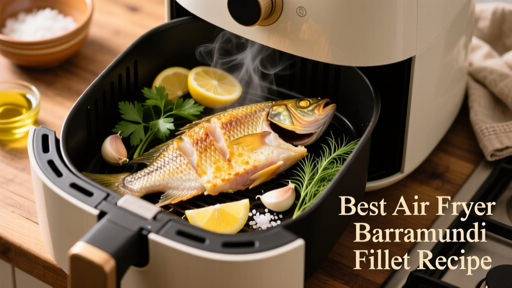 Crispy Juicy Air Fryer Barramundi Fillet Recipe