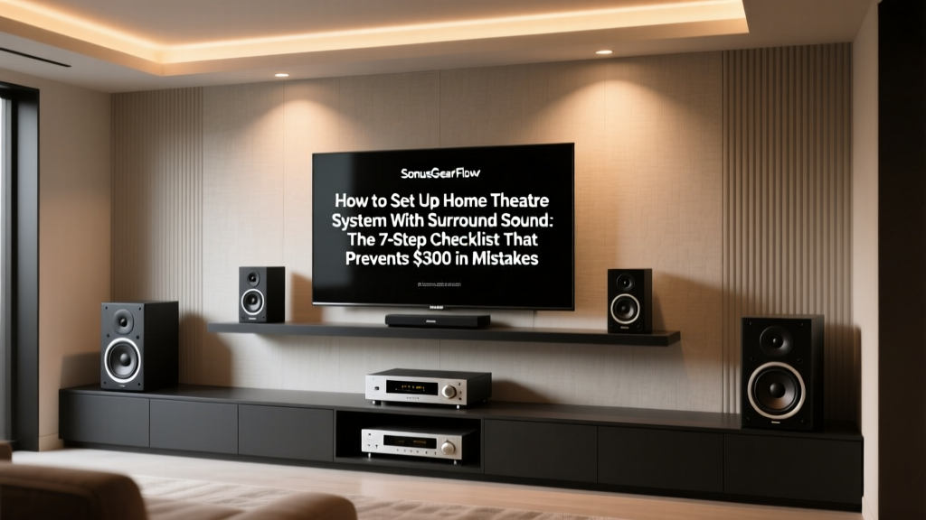 Home Theater Setup: 7-Step Surround Sound Guide