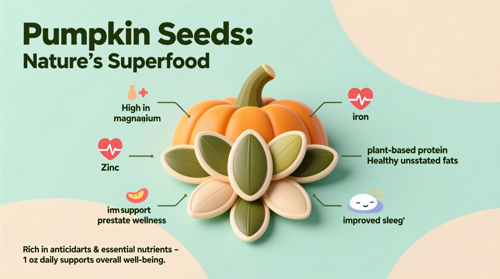 Pumpkin Seeds Benefits: 5 Science-Backed Health Advantages