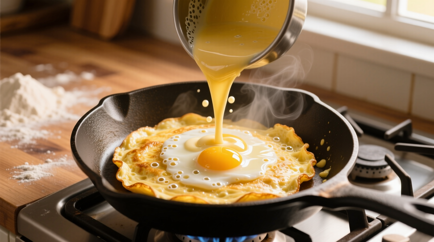 Add Pancake Batter to Eggs for a Superior Omelet: Science-Backed Method
