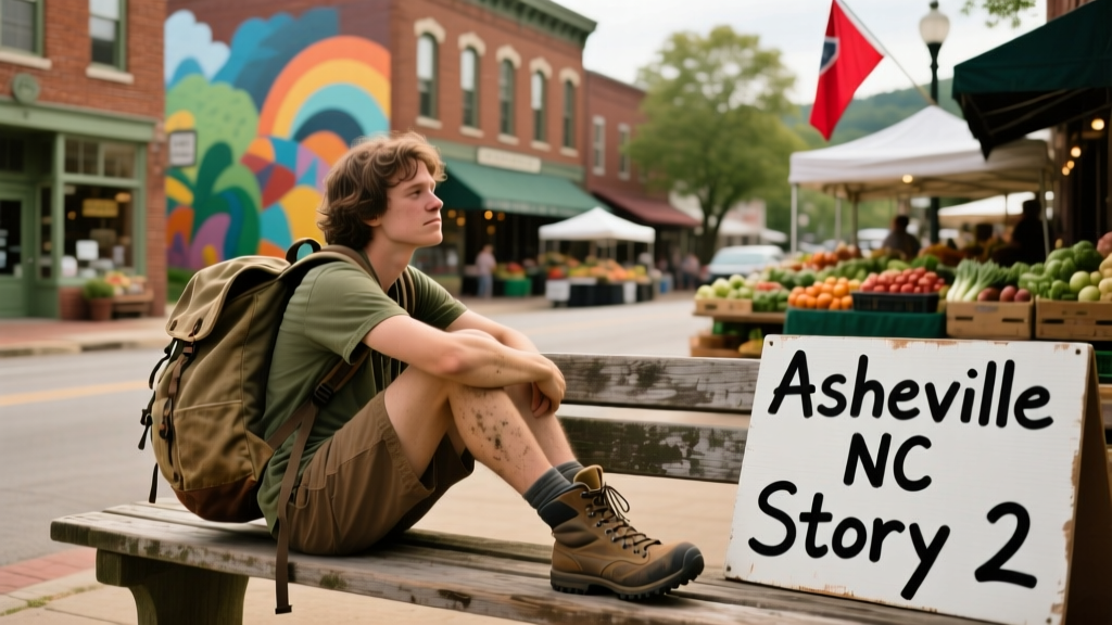 Asheville, NC Story 2: How a $28 Bus Ticket, $12 Hostel Bed, and $6 Farm-to-Table Breakfast Built a Sustainable Backpacking Life