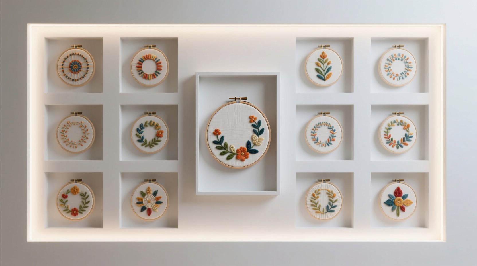 closet organization tips for embroidery hoops