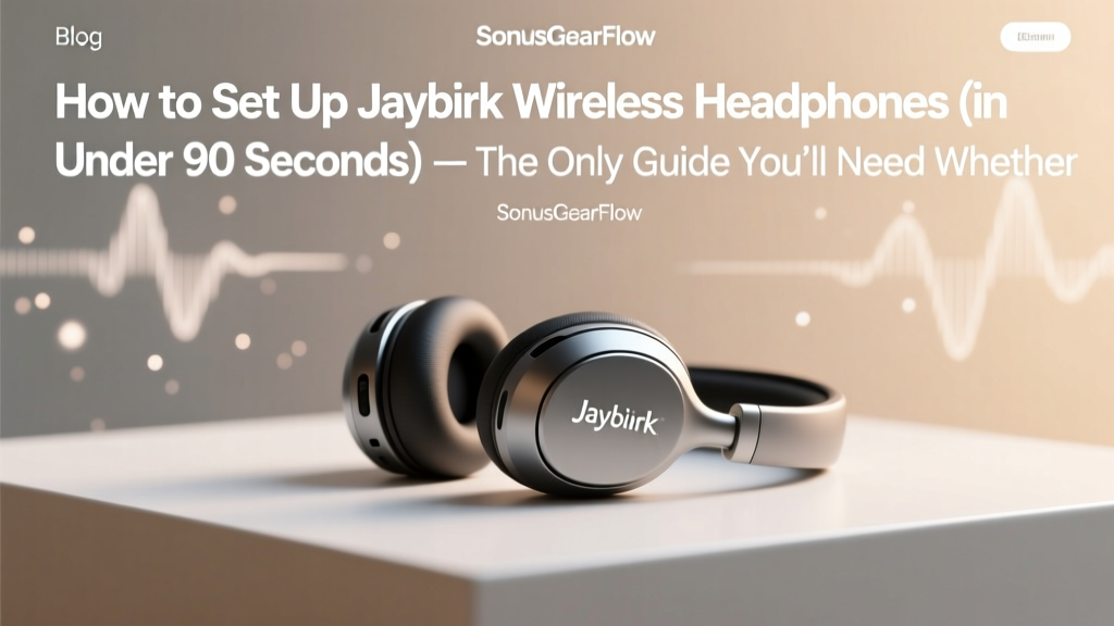 How To Set Up Jaybird Wireless Headphones (2026)