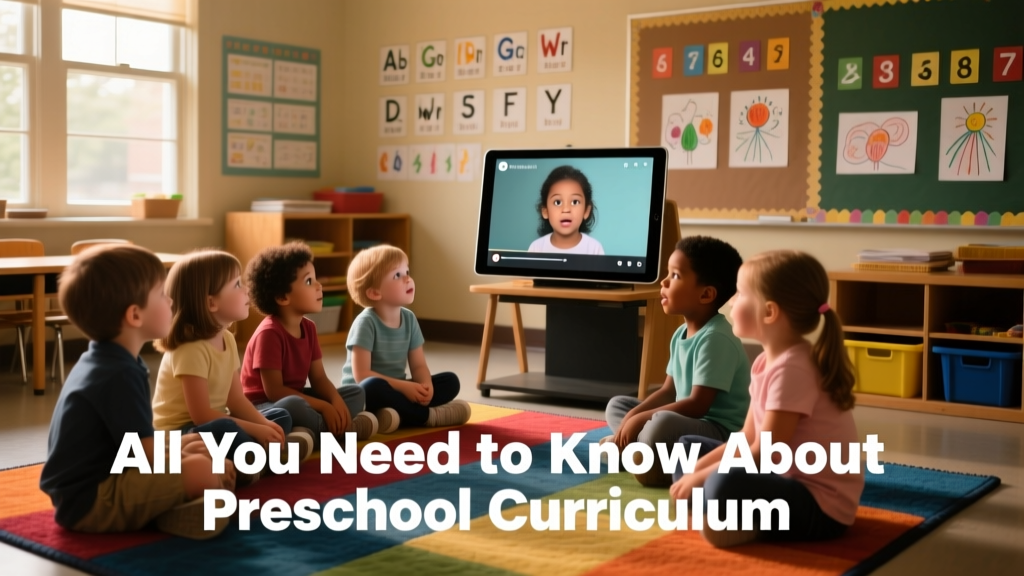 All You Need To Know About Preschool Curriculum Video: Evidence-Based Design, Implementation, and Impact
