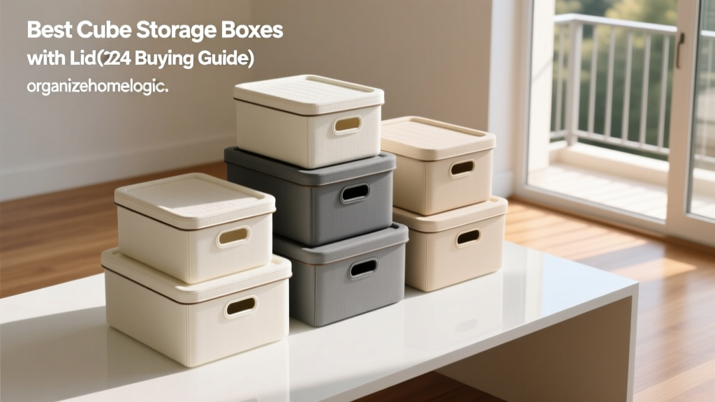 Best Cube Storage Boxes with Lids (2024 Buying Guide)