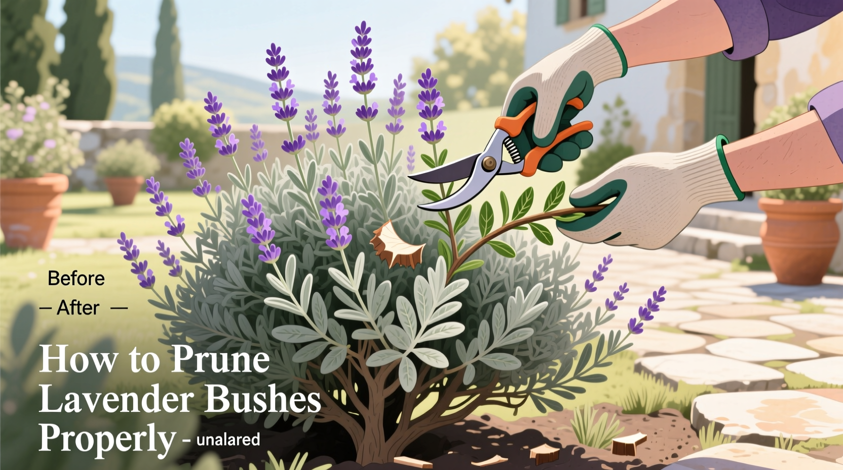 How To Prune Lavender Bushes