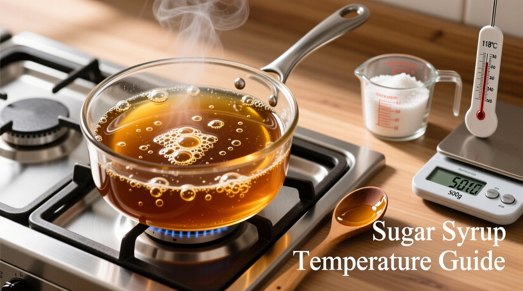 how to cook sugar syrup