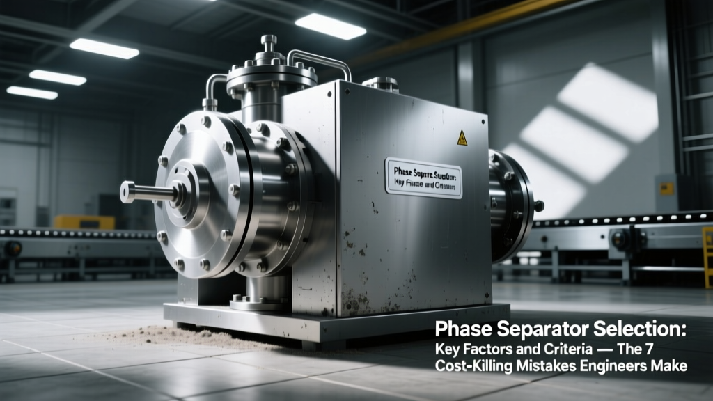 Phase Separator Selection: Avoid 7 Costly Mistakes