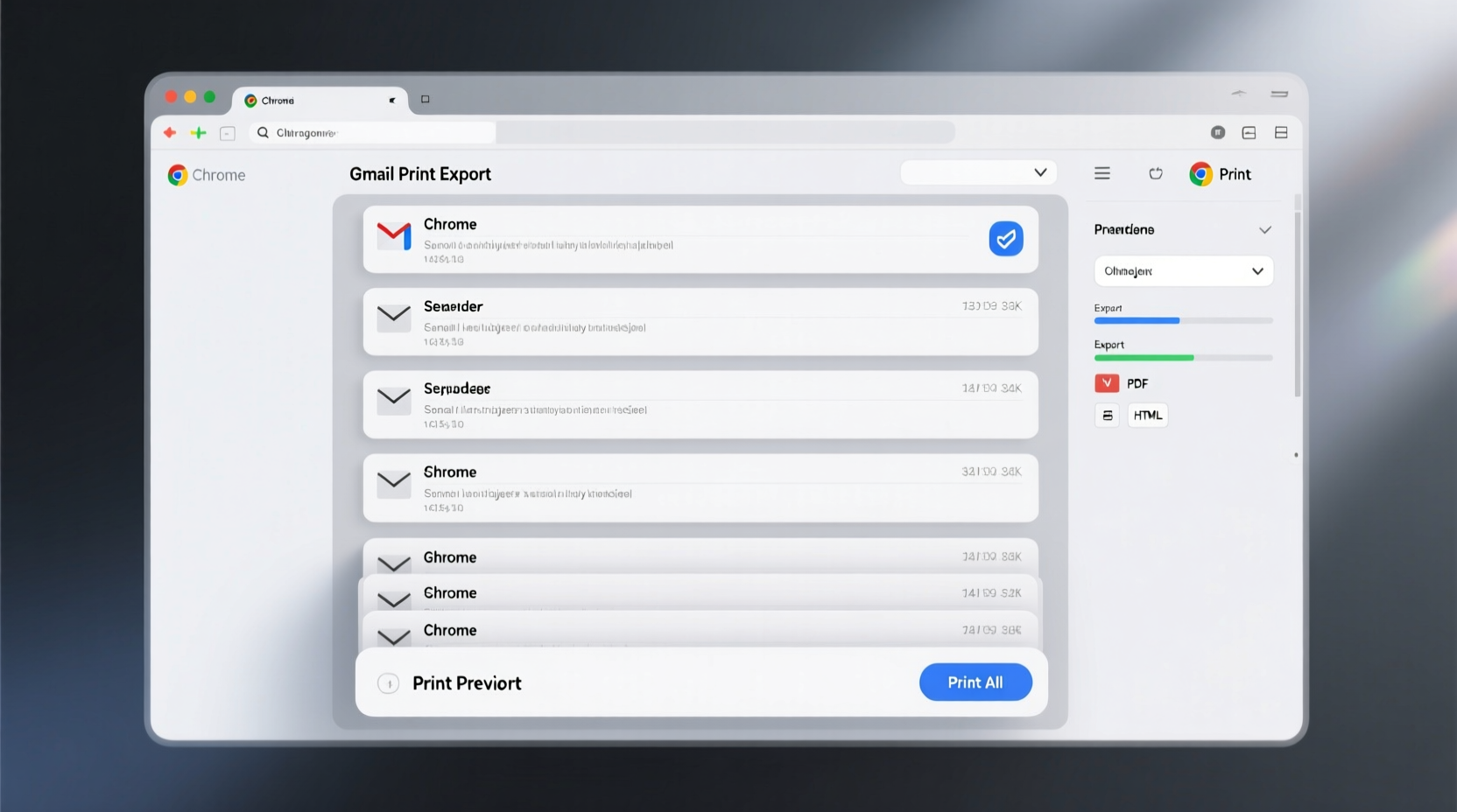 gmail print all for chrome exports multiple gmail messa