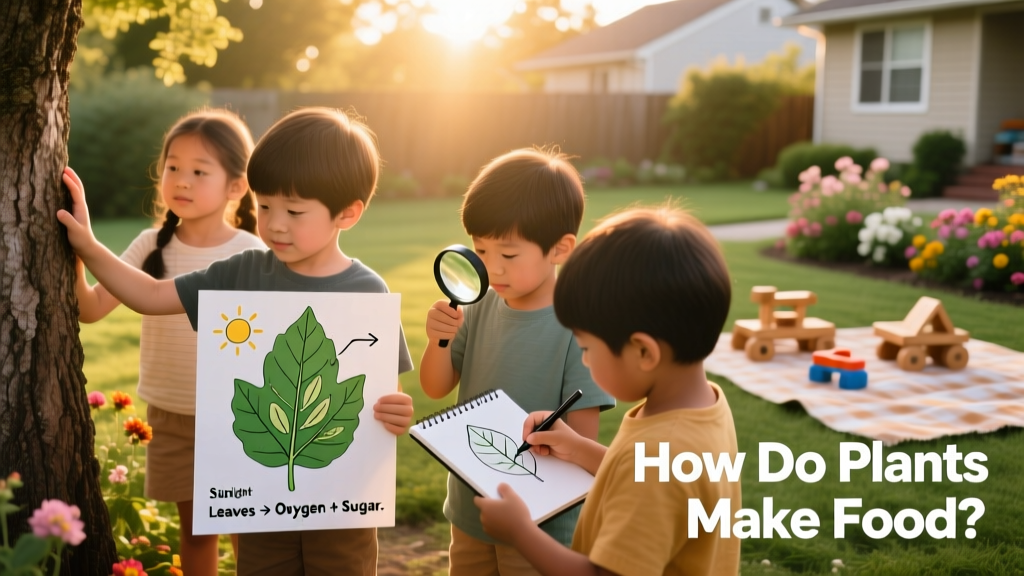 How Plants Make Their Own Food: A Fun, Science-Backed Guide to Photosynthesis for Kids (Ages 6–12)