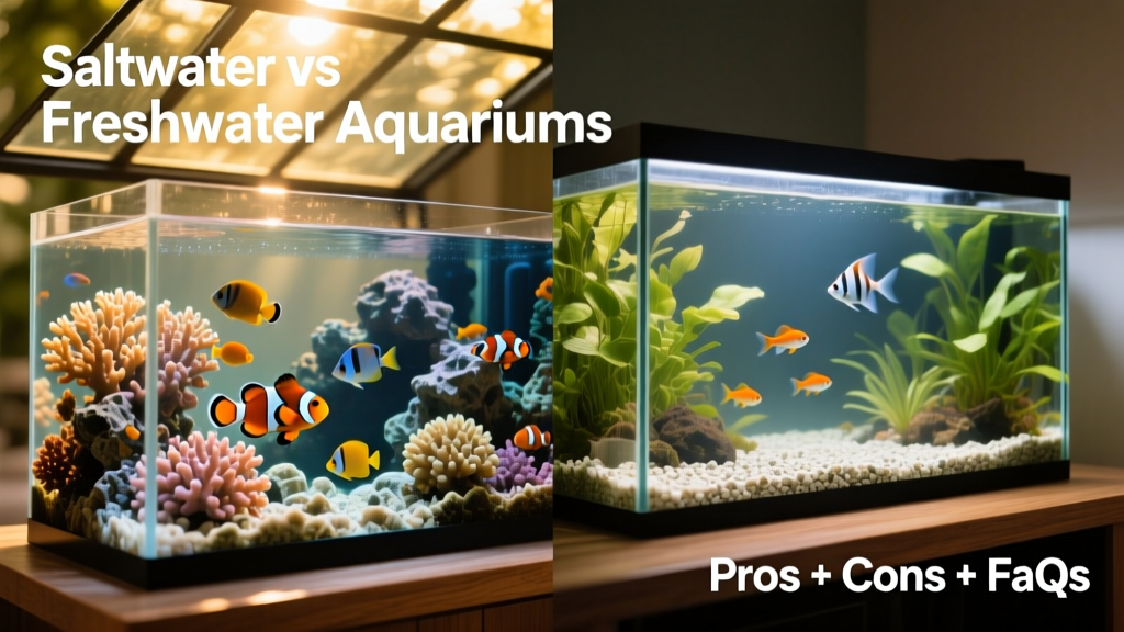 Saltwater vs Freshwater Aquarium: Pros, Cons & FAQs