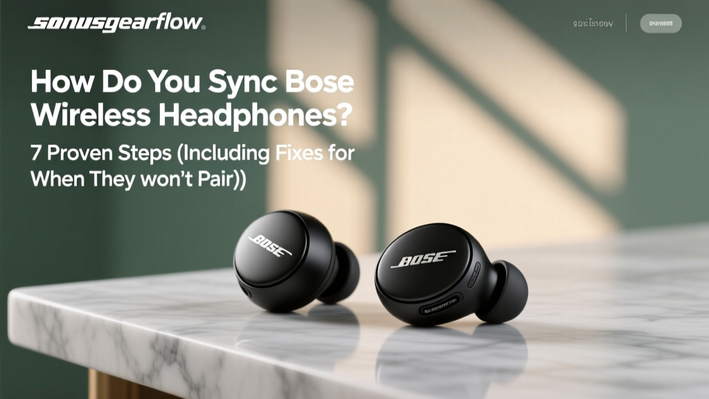 How Do You Sync Bose Wireless Headphones (2026)