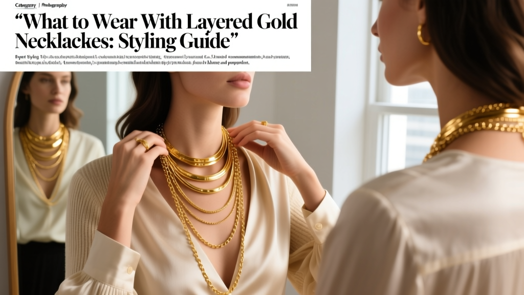 What to Wear with Layered Gold Necklaces: Styling Guide