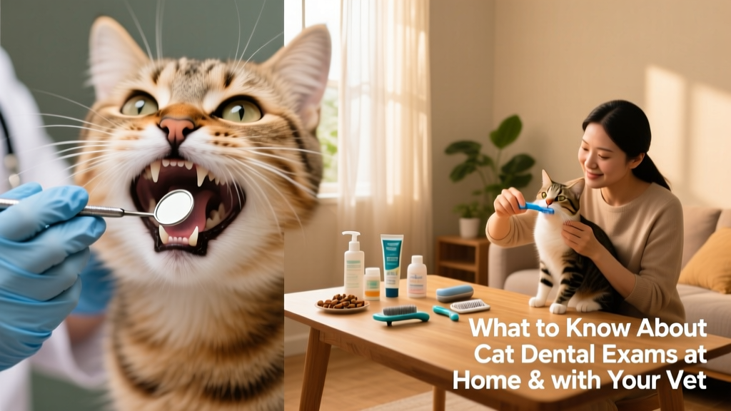 What to Know About Cat Dental Exams at Home & With Your Vet