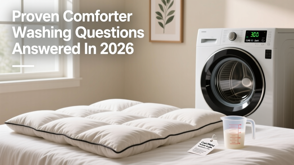Proven Comforter Washing Questions Answered In 2026