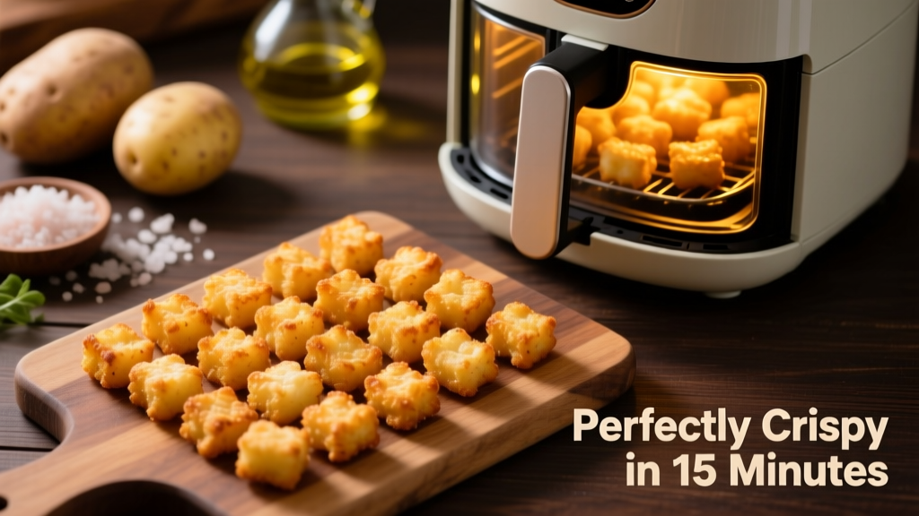 How to Fry Frozen Tater Tots Perfectly in an Air Fryer