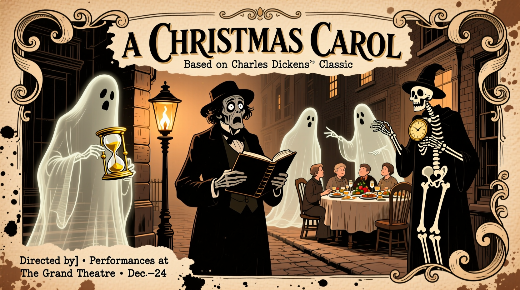 a christmas carol theatre play