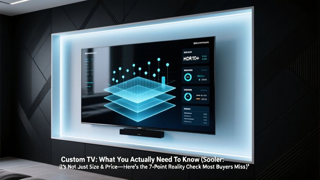 Custom TV: What You Actually Need To Know (Spoiler: It’s Not Just Size & Price—Here’s the 7-Point Reality Check Most Buyers Miss)
