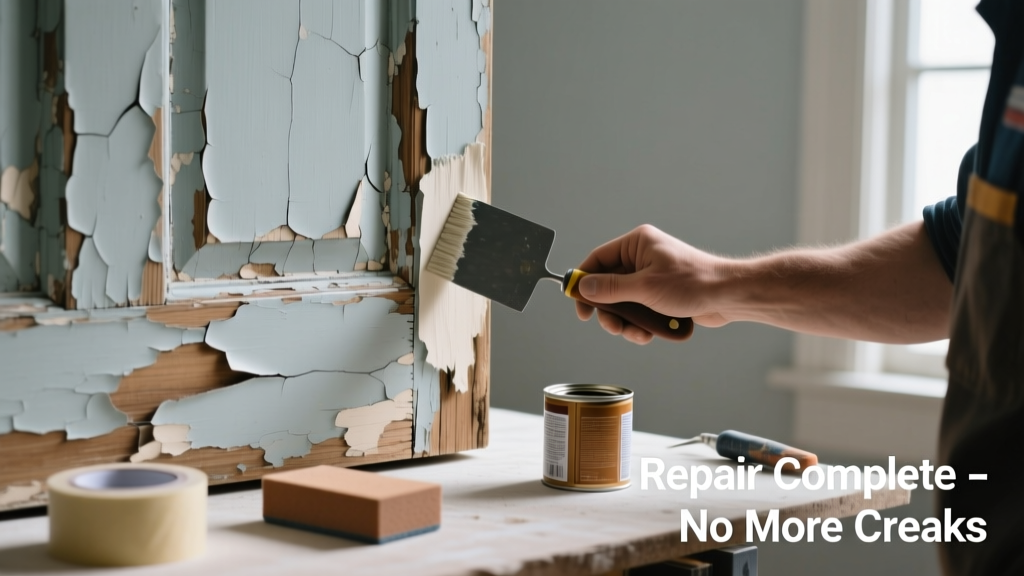 Fix Peeling Paint That Makes Creaking or Popping Noises