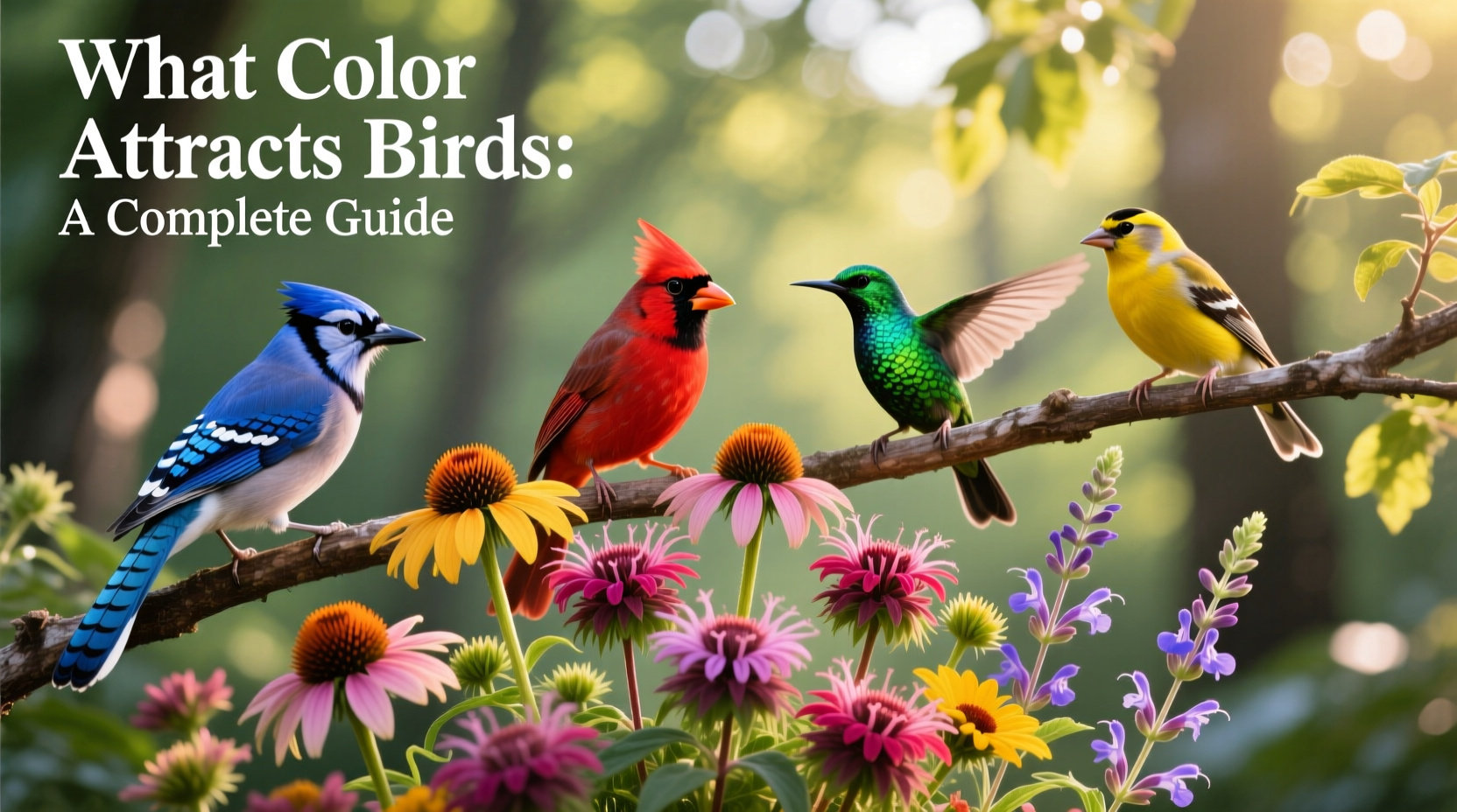 what color attracts birds