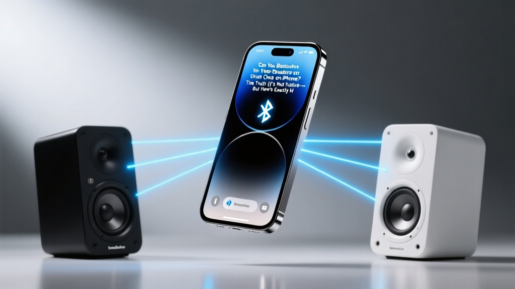 Bluetooth to Two Speakers on iPhone (2026)