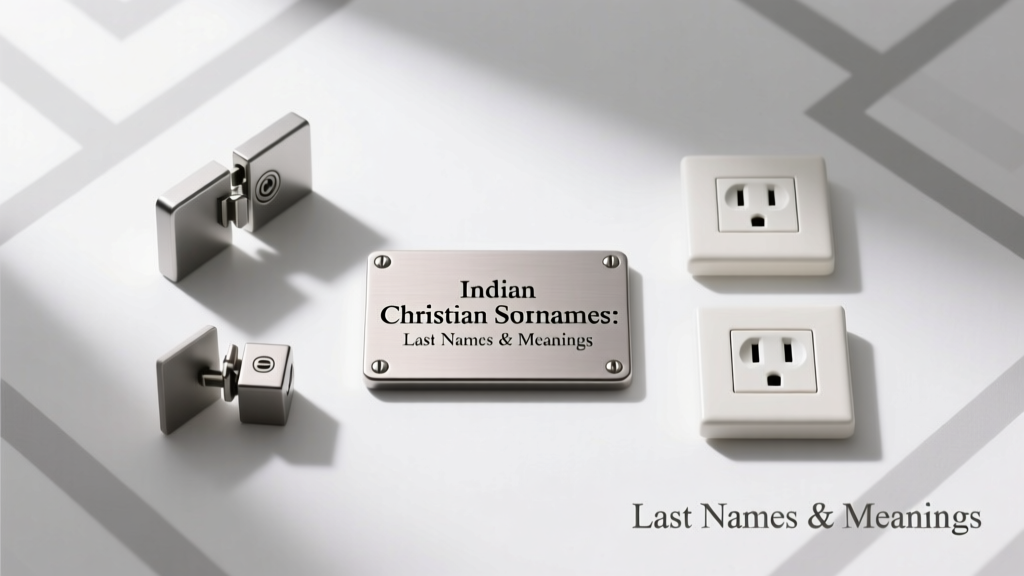 Indian Christian Surnames: Origins, Meanings, and Cultural Significance in Child Safety and Identity Development