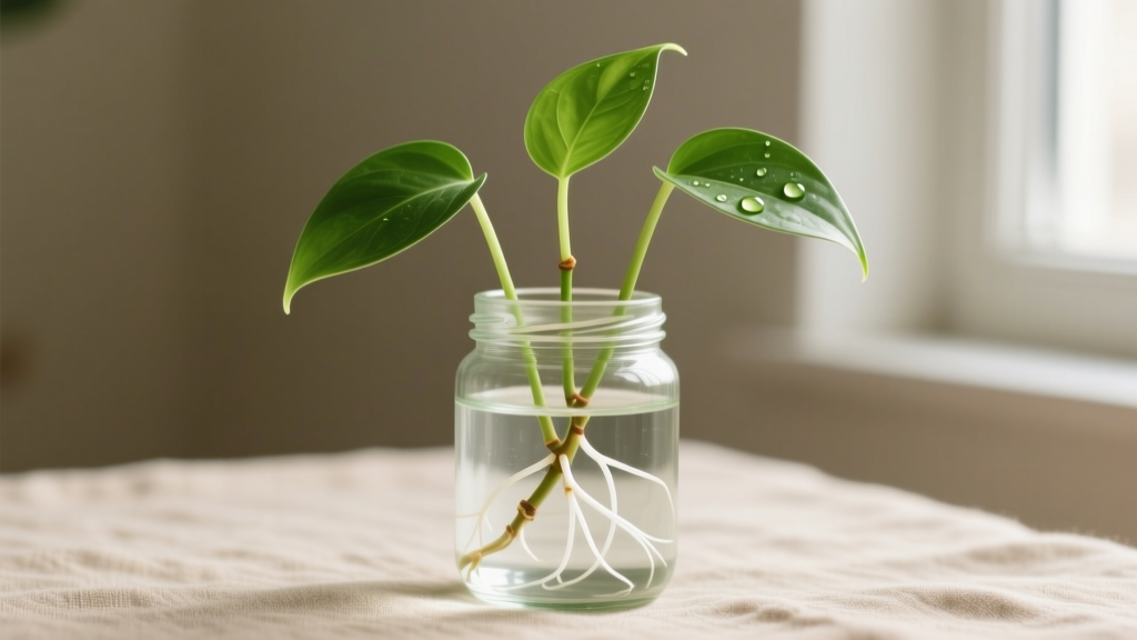 Propagate Devil's Ivy in Water for Outdoors