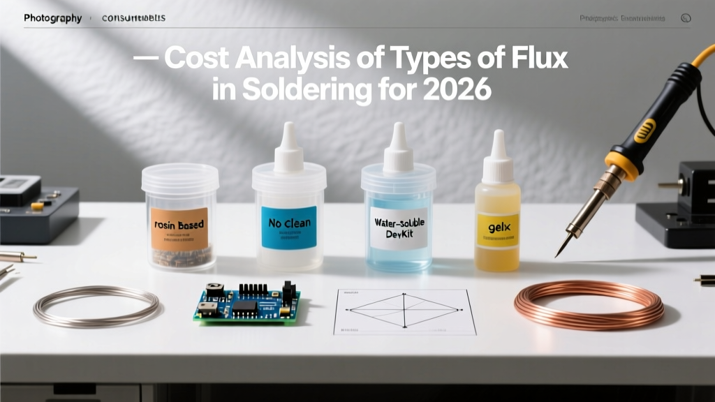 Cost Analysis of Types of Flux in Soldering for 2026