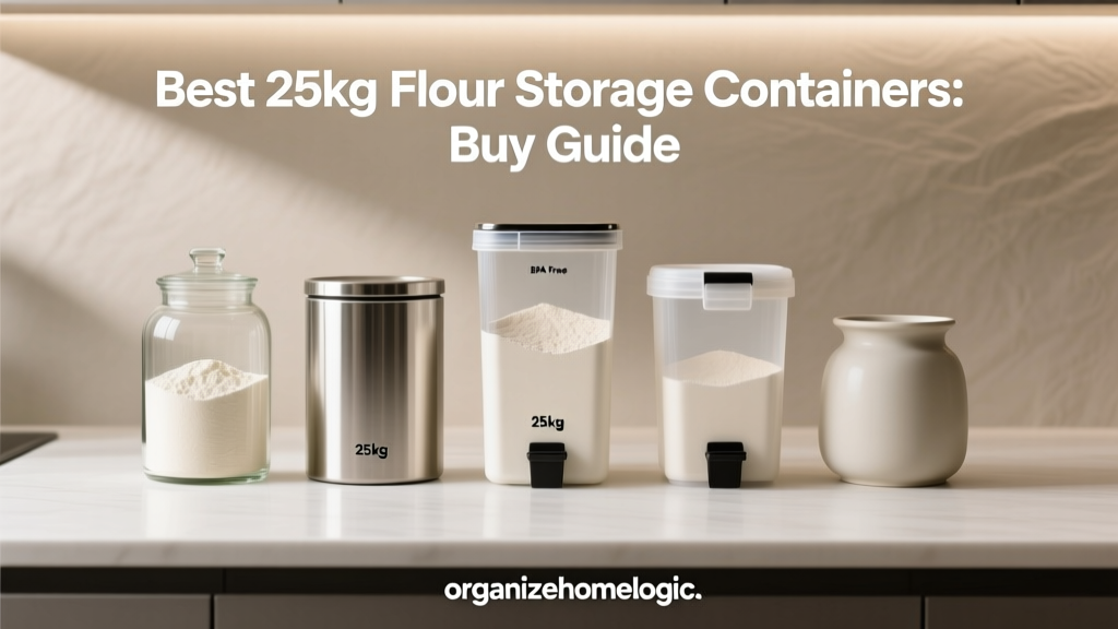 Best 25kg Flour Storage Containers: Buy Guide