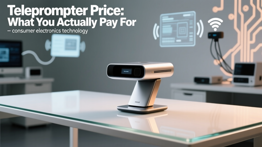 Hidden Teleprompter Costs: $99 Device Becomes $399