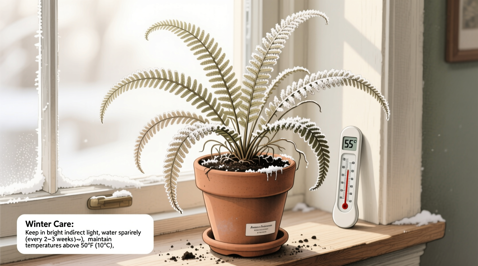 5 Winter Care Tips for Foxtail Ferns | TheHomeSprouts
