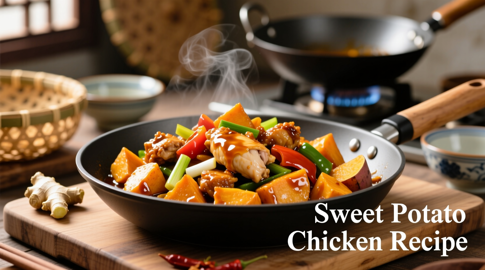 Perfect Sweet Potato Chicken Recipe in 35 Minutes