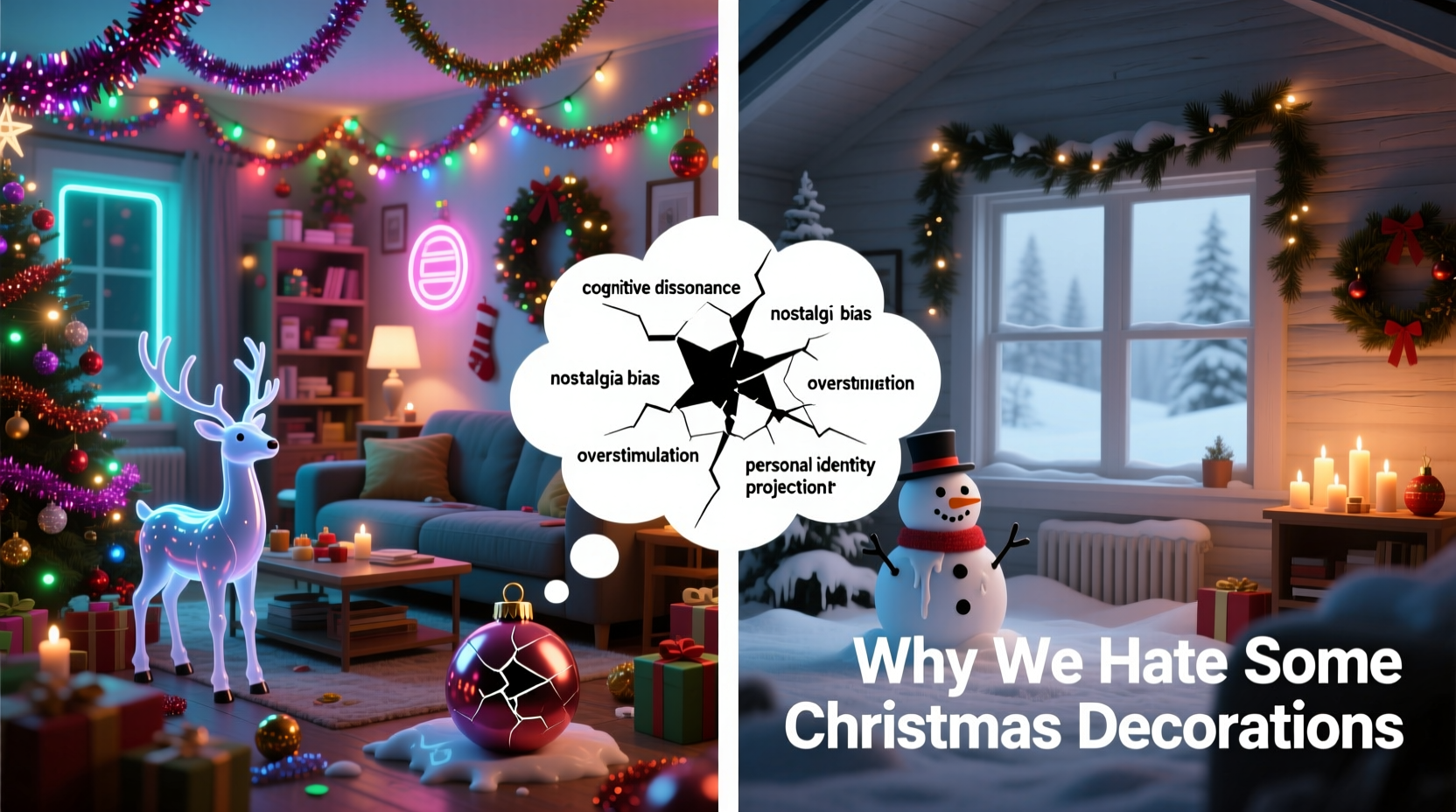 why do people hate certain christmas decorations psychology behind trends