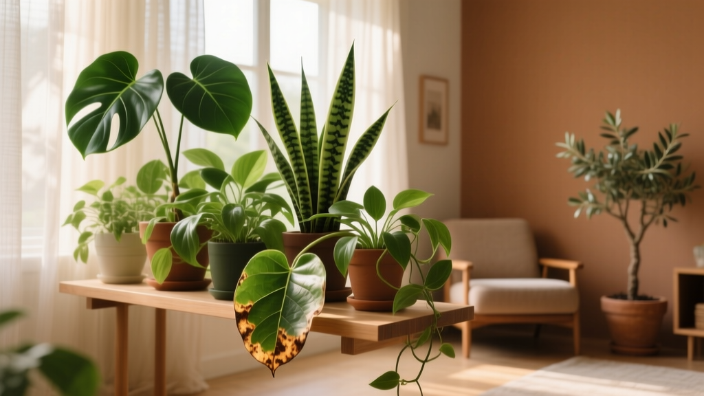Why Leaves Turn Brown on Indoor Plants in Low Light