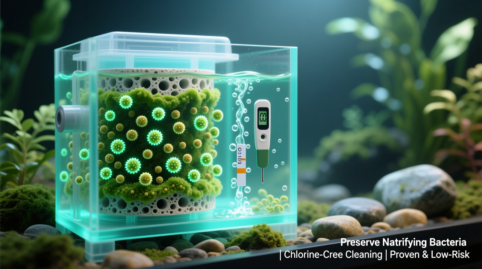 eco friendly aquarium filter cleaning