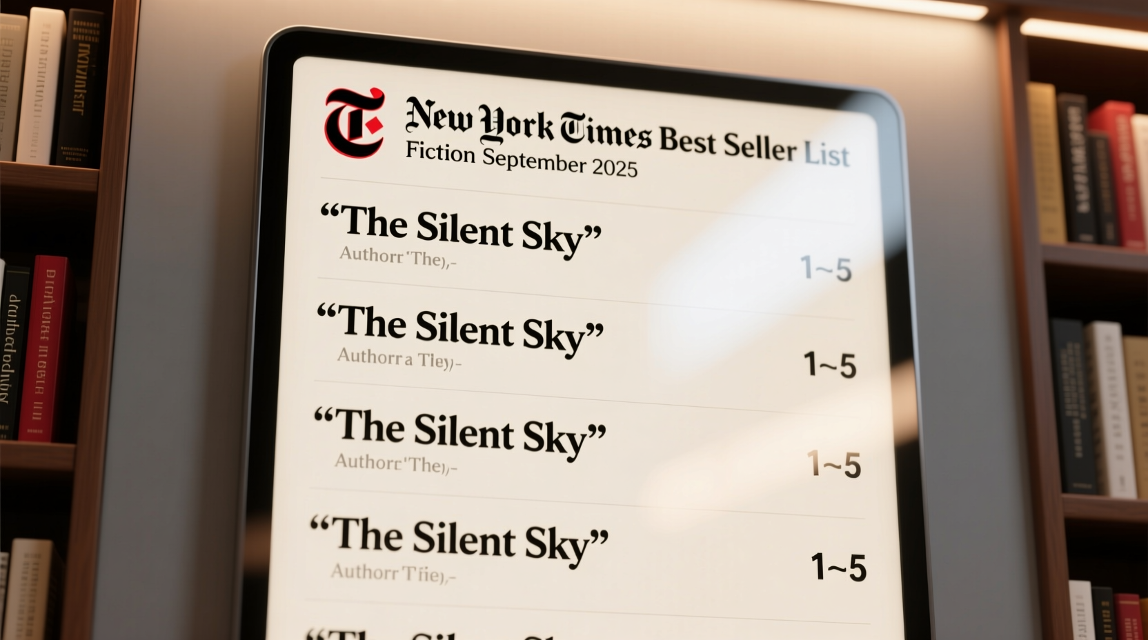 nyt best seller list fiction