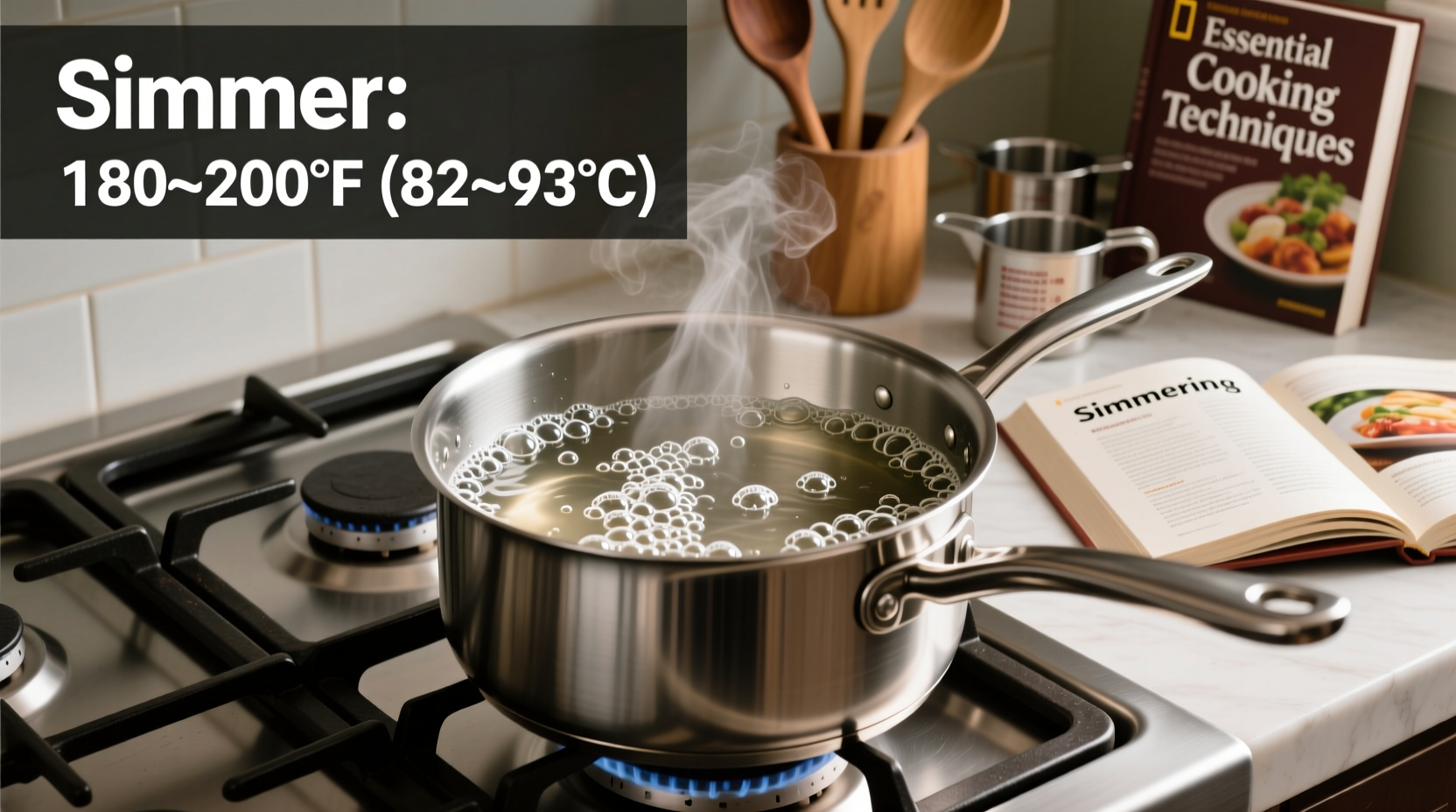 what is a simmer in cooking