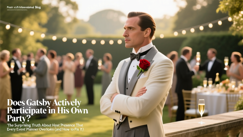 Gatsby Party Hosting: What Modern Planners Miss