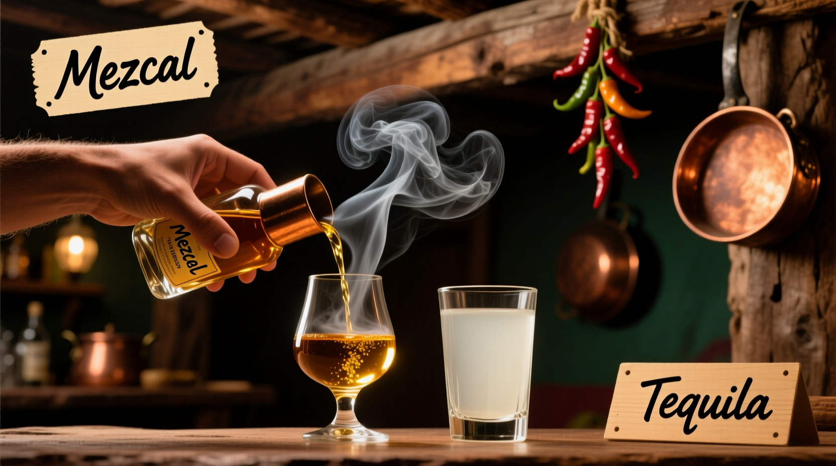 is mezcal smoke flavor worth the intensity compared to regular tequila