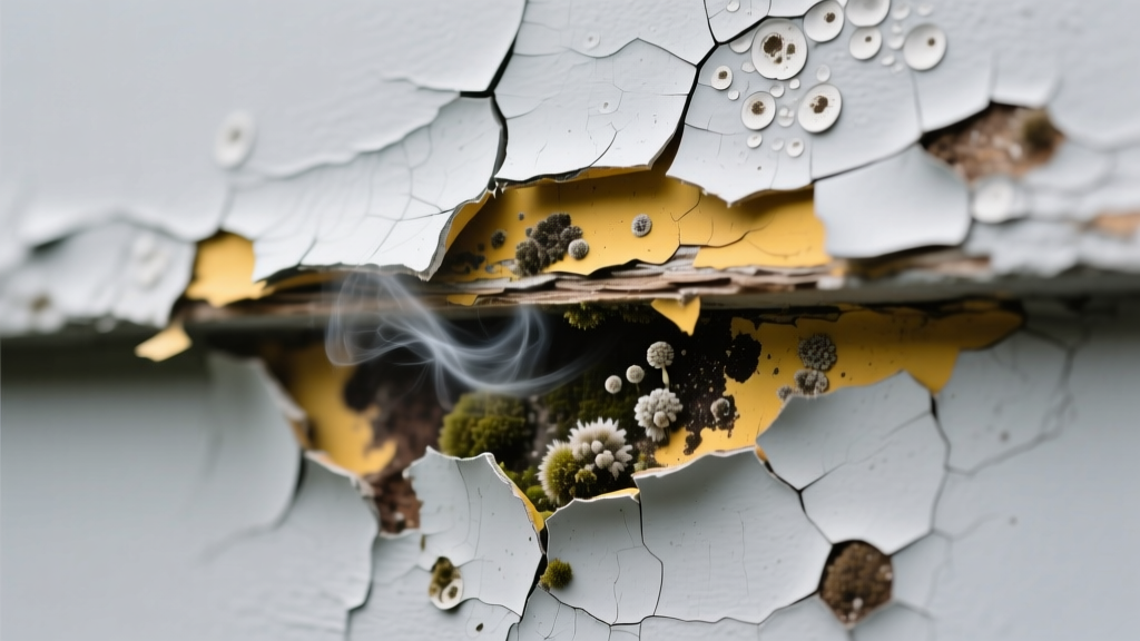 Exterior Paint Peeling & Smelling Bad: Quick Diagnosis