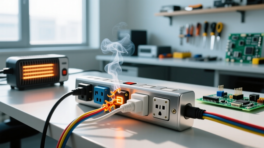 Why Plugging Space Heaters Into Power Strips Melts Wires (And Safe Alternatives)