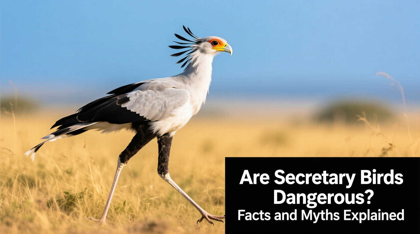 are secretary birds dangerous